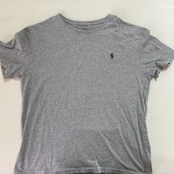 Men’s Gray Ralph Lauren Polo T-shirt - Picture 3 of 3